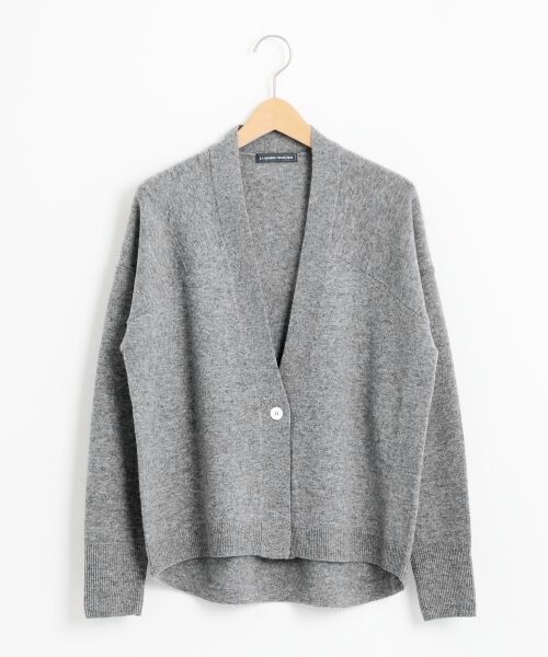＊＊NIMES / ニーム ニット・セーター | 12Gタスマニアプラス V C/D（グレー）