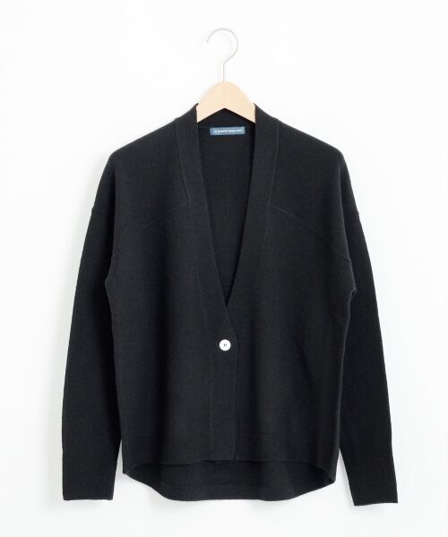 ＊＊NIMES / ニーム ニット・セーター | 12Gタスマニアプラス V C/D（ブラック）
