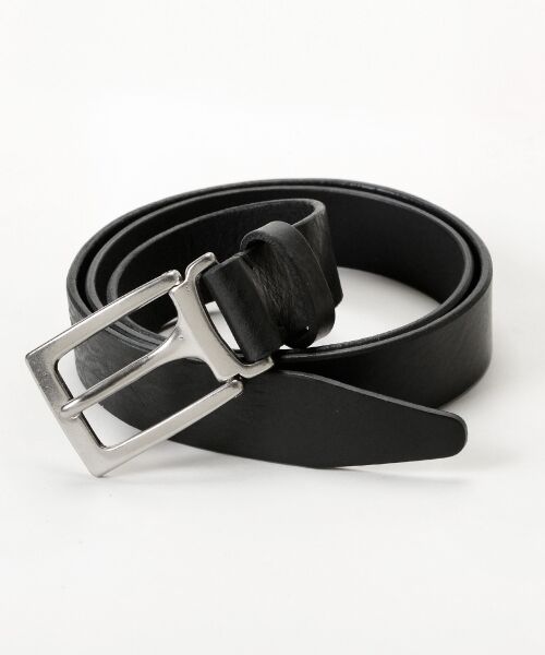 ＊＊NIMES / ニーム マフラー・ショール・スヌード・ストール | ITYLEATHERBELTメンズイタリアレザーベルト（ブラック）