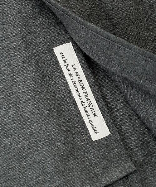 ＊＊NIMES / ニーム シャツ・ブラウス | TOPタイプライターバンドカラーシャツ | 詳細4