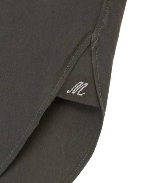 **NIMES / ニーム シャツ・ブラウス | スイスコットンタイプライターノーカラーシャツ | 詳細6