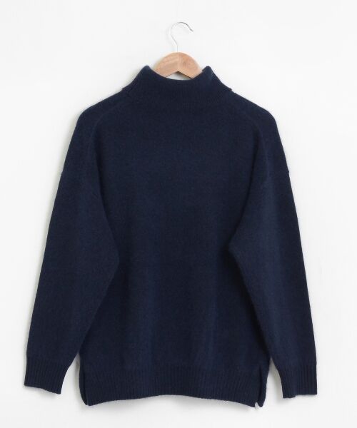 ＊＊NIMES / ニーム ニット・セーター | 5G度詰め天竺ラクーンルーズタートル | 詳細1