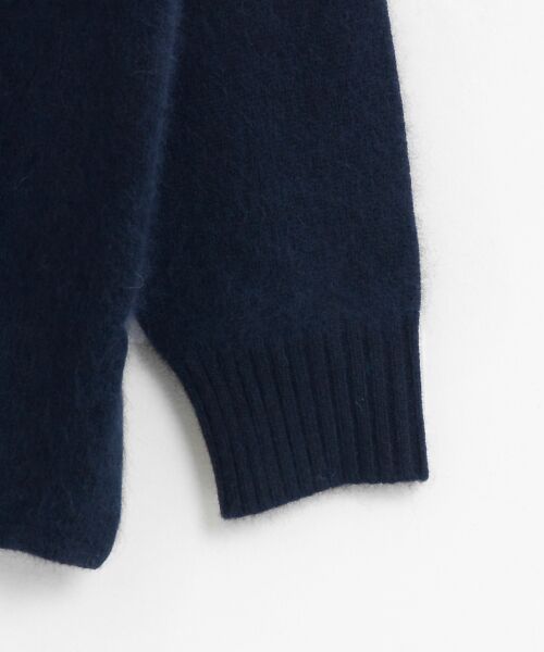 ＊＊NIMES / ニーム ニット・セーター | 5G度詰め天竺ラクーンルーズタートル | 詳細3