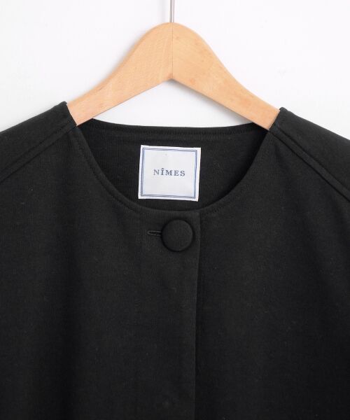 ＊＊NIMES / ニーム その他アウター | デラヴェジャージー ノーカラーJK | 詳細2