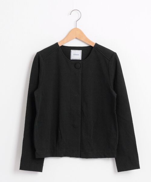 ＊＊NIMES / ニーム その他アウター | デラヴェジャージー ノーカラーJK | 詳細6