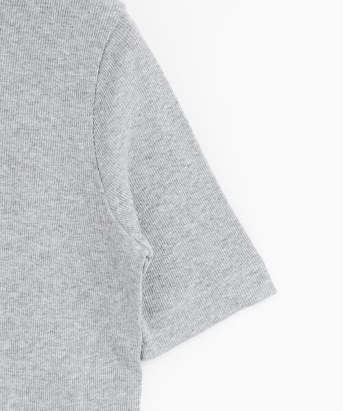 ＊＊NIMES / ニーム カットソー | テレコ ハイネックP/O | 詳細3