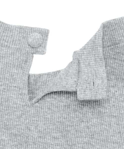 ＊＊NIMES / ニーム カットソー | テレコ ハイネックP/O | 詳細4