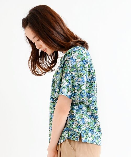 ＊＊NIMES / ニーム カットソー | LIBERTY フレアスリーブP/O | 詳細2