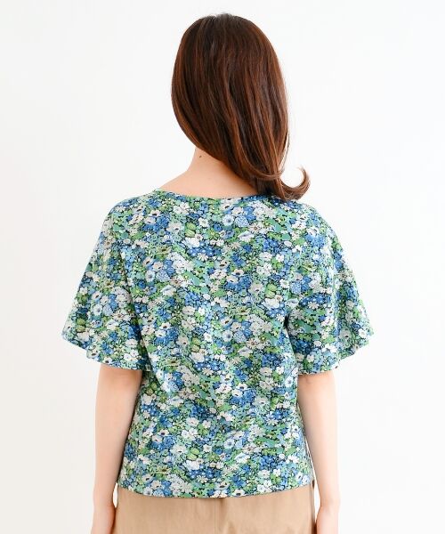 ＊＊NIMES / ニーム カットソー | LIBERTY フレアスリーブP/O | 詳細3