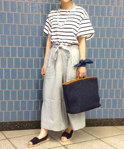 ＊＊NIMES / ニーム カットソー | サイロプレミアム B・D&無地 ワイドフレアーP/O（MIX3）