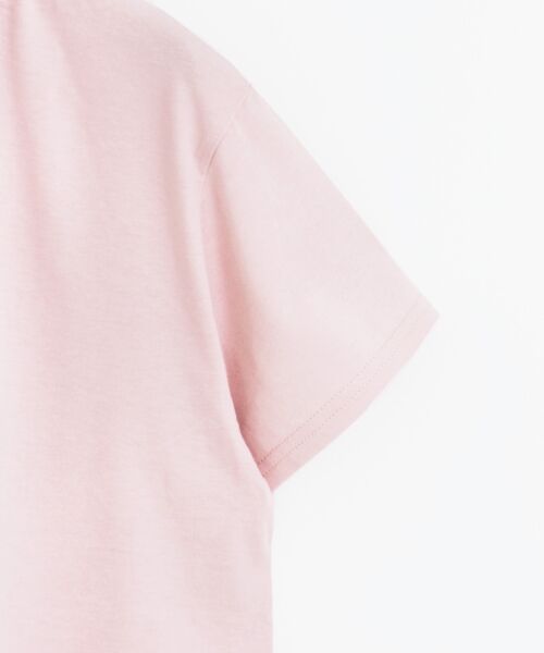 ＊＊NIMES / ニーム カットソー | ハイゲージソフト天竺 ロゴTシャツ | 詳細3