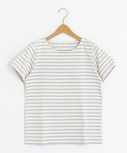 ＊＊NIMES / ニーム カットソー | 24/2天竺BD  半袖P/O（グレー）