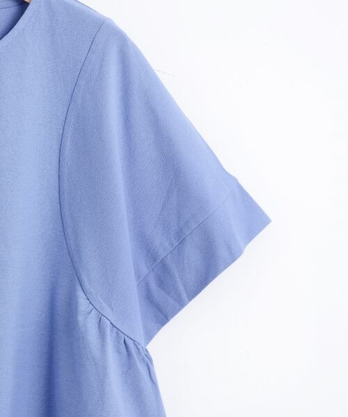 ＊＊NIMES / ニーム カットソー | ジョーゼットライクシャージー ビッグP/O | 詳細3