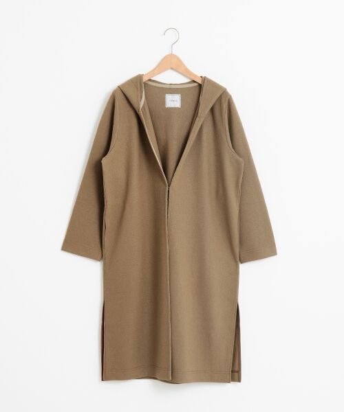 ＊＊NIMES / ニーム カットソー | 圧縮WOOL天竺 コーディガン（キャメル）