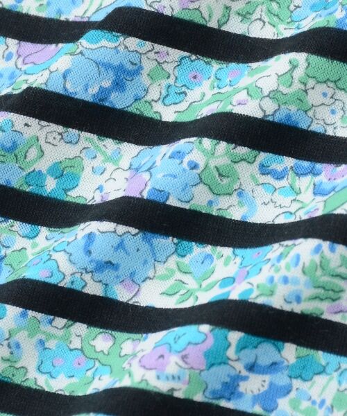 ＊＊NIMES / ニーム カットソー | Audes Stripe リバティボリュームカットソー | 詳細6