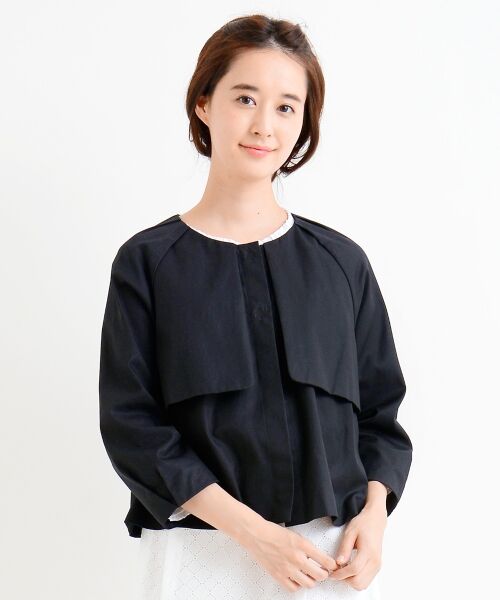 セール】 80/2ギャバジン ショートJK （その他アウター