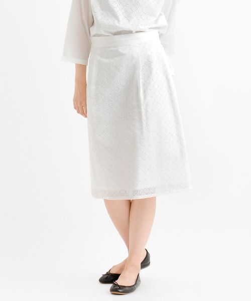 セール】 COTTON Lace レーススカート （ミニ・ひざ丈スカート