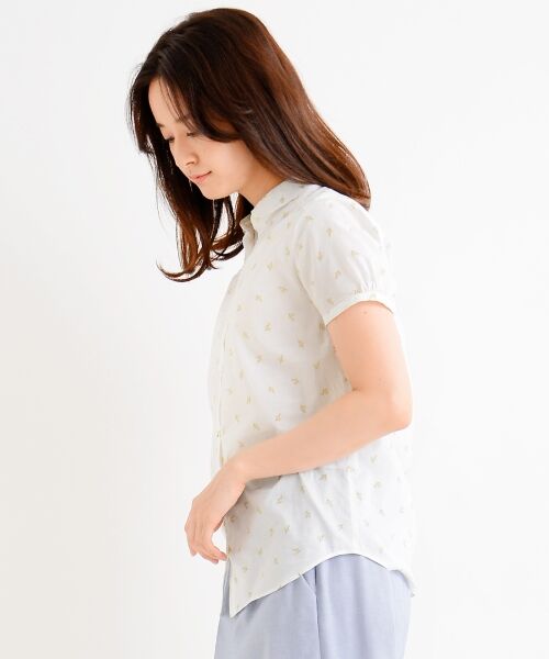 ＊＊NIMES / ニーム シャツ・ブラウス | French Blue 定番BL(半袖) | 詳細2