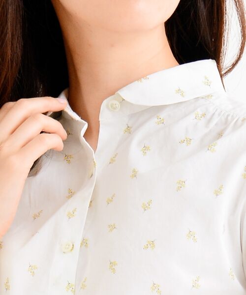 ＊＊NIMES / ニーム シャツ・ブラウス | French Blue 定番BL(半袖) | 詳細4