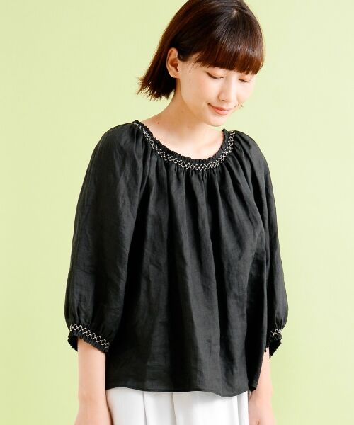 Seina♡ショップ 2024aw] SEVESKIG / Bouclé Six-Color Jacquard Knit Cardigan