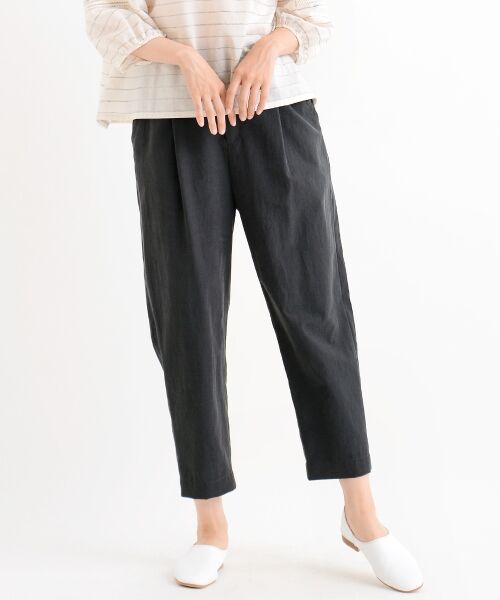 **NIMES / ニーム その他パンツ | ミリタリークロス テーパードPT(ブラック)