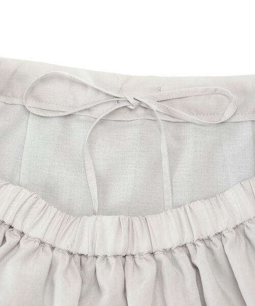 ＊＊NIMES / ニーム ミニ・ひざ丈スカート | 40Sスパンブロード ミモレ丈ボリュームSK | 詳細8