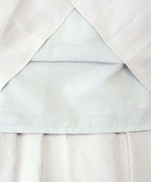 ＊＊NIMES / ニーム ミニ・ひざ丈スカート | 40Sスパンブロード ミモレ丈ボリュームSK | 詳細9