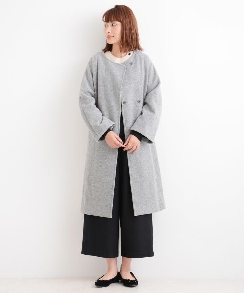 ＊＊NIMES / ニーム その他アウター | WOOLリング圧縮 フードドルマンコート | 詳細11