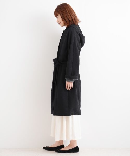 ＊＊NIMES / ニーム その他アウター | WOOLリング圧縮 フードドルマンコート | 詳細2