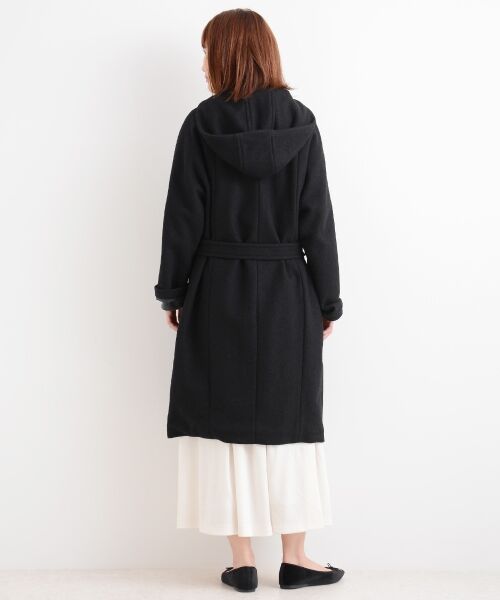 ＊＊NIMES / ニーム その他アウター | WOOLリング圧縮 フードドルマンコート | 詳細3