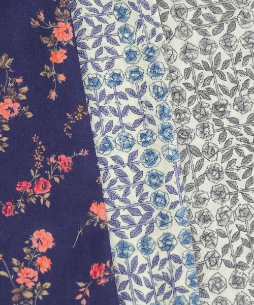 ＊＊NIMES / ニーム シャツ・ブラウス | Liberty&assorted プリーツカラーBL | 詳細6