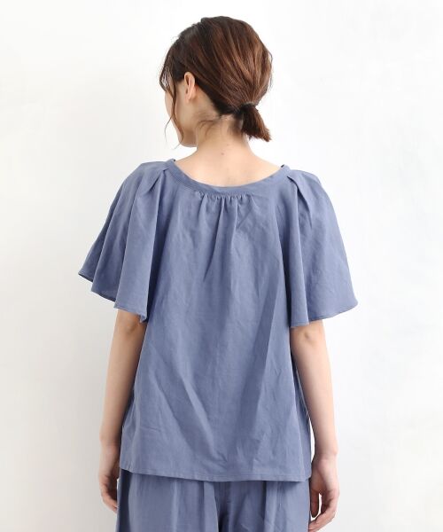 トップス nimama セール】 シアートリムノースリーブトップス【PUPULA