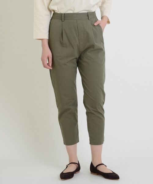 mume ヌメ　日本製　美品　タックパンツ mume ヌメ 日本製 美品 タックパンツ