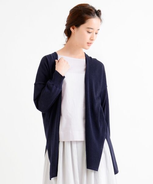 ＊＊NIMES / ニーム ニット・セーター | 強撚綿モダール ポンチョC/D | 詳細1