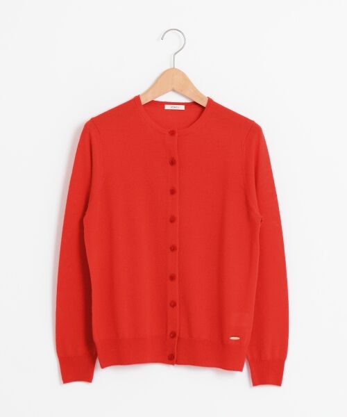 ＊＊NIMES / ニーム ニット・セーター | ビエラヤーン 定番クルーN C/D（アカ）