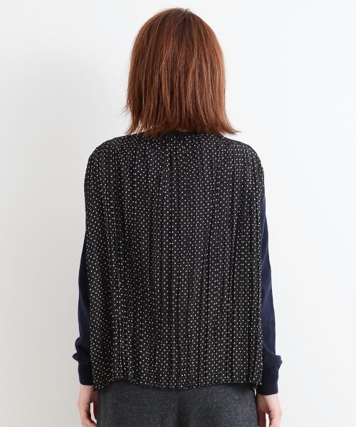 ＊＊NIMES / ニーム ニット・セーター | 12G天竺編バックプリ-ツCD | 詳細3