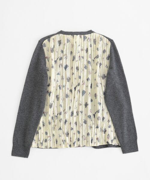 ＊＊NIMES / ニーム ニット・セーター | 12G天竺編バックプリ-ツCD | 詳細9