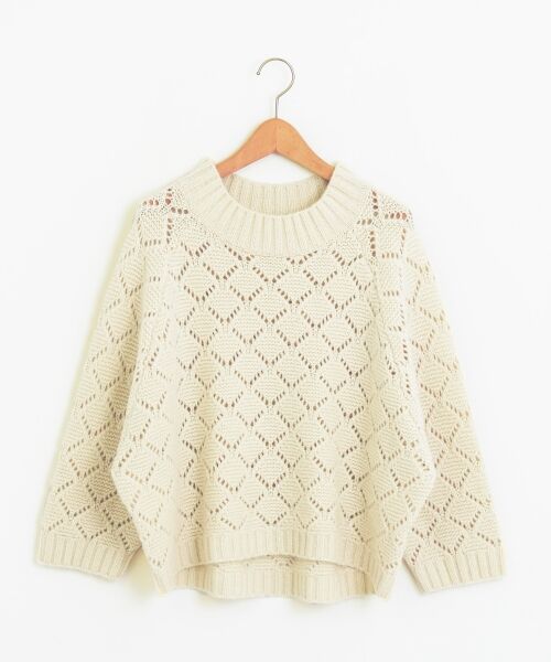 ＊＊NIMES / ニーム ニット・セーター | Lamswoolプルオーバー（オフ）