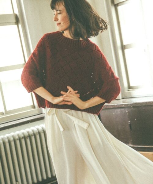 ＊＊NIMES / ニーム ニット・セーター | Lamswoolプルオーバー | 詳細7