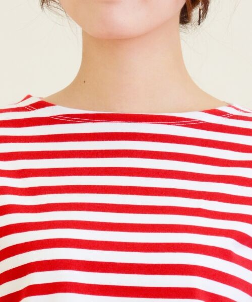 ＊＊NIMES / ニーム カットソー | 30/2ボーダー ビックシルエットP/O | 詳細4