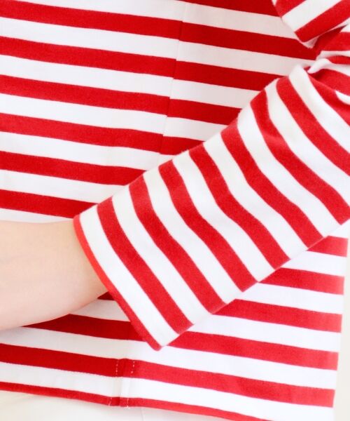 ＊＊NIMES / ニーム カットソー | 30/2ボーダー ビックシルエットP/O | 詳細5