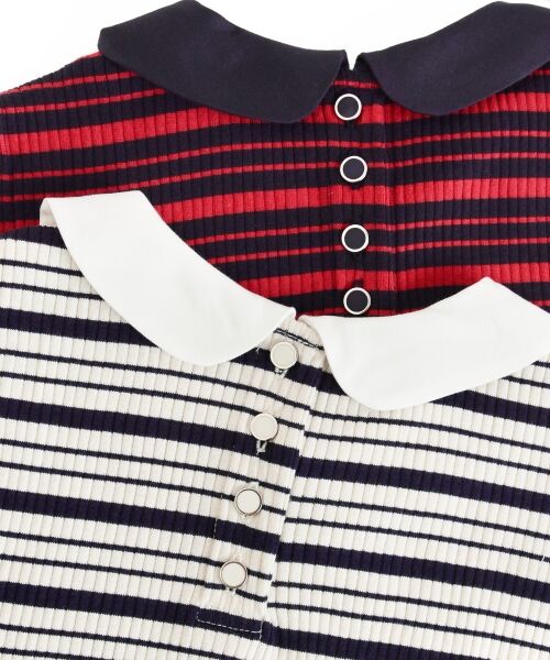 ＊＊NIMES / ニーム カットソー | ワイドテレコBD 衿付P/O | 詳細6