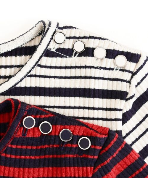 ＊＊NIMES / ニーム カットソー | ワイドテレコBD 丸首P/O | 詳細6