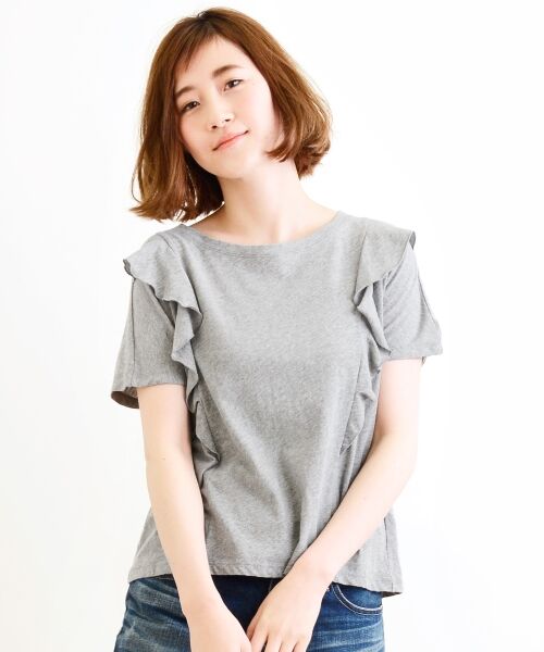 ＊＊NIMES / ニーム カットソー | 40/1強撚天竺 FラッフルP/O | 詳細1