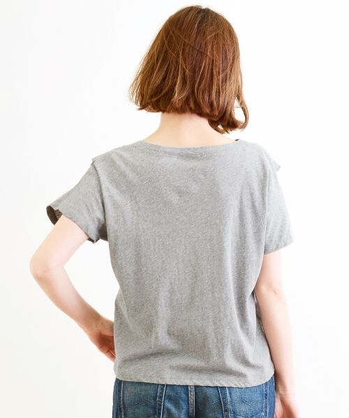 ＊＊NIMES / ニーム カットソー | 40/1強撚天竺 FラッフルP/O | 詳細3