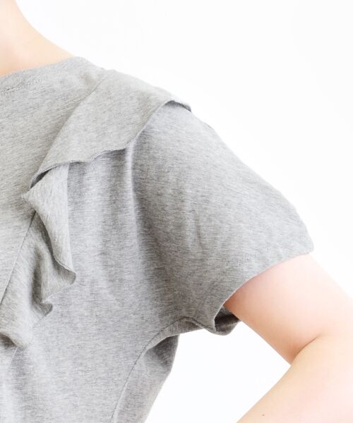 ＊＊NIMES / ニーム カットソー | 40/1強撚天竺 FラッフルP/O | 詳細5