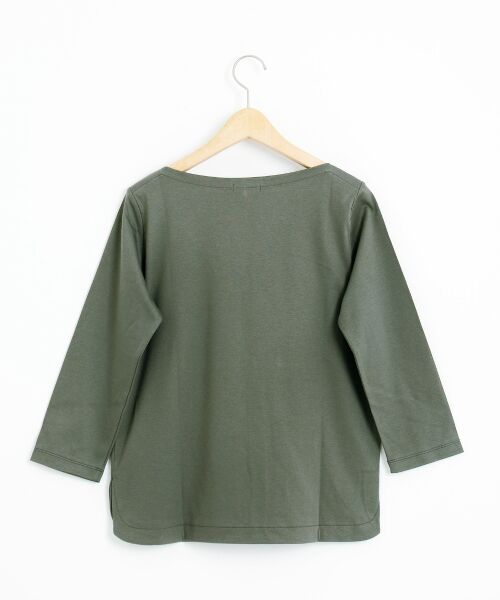 ＊＊NIMES / ニーム カットソー | 60/1バイオシルケットスムース ボートネックP/O | 詳細1