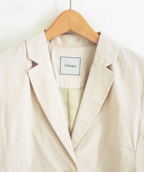 ＊＊NIMES / ニーム その他アウター | ブロードet French Bleu テーラードロングJK | 詳細2