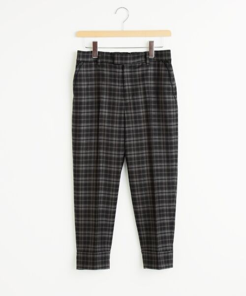 ＊＊NIMES / ニーム ミニ・ひざ丈スカート | ストレッチフラノチェック センタープレスパンツ | 詳細2