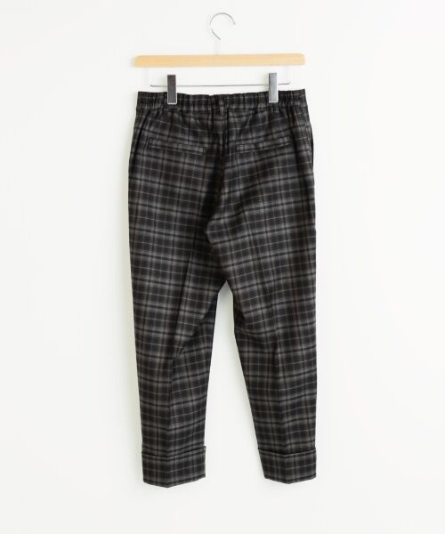 ＊＊NIMES / ニーム ミニ・ひざ丈スカート | ストレッチフラノチェック センタープレスパンツ | 詳細3